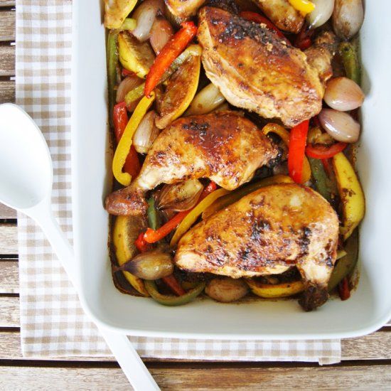 Roasted Balsamic chicken