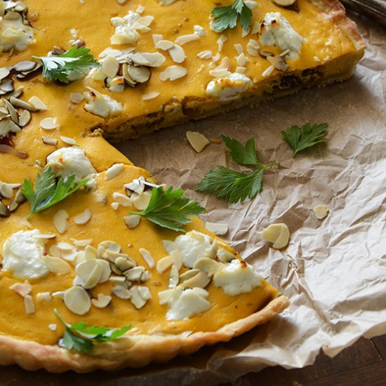 Savory Pumpkin Tart