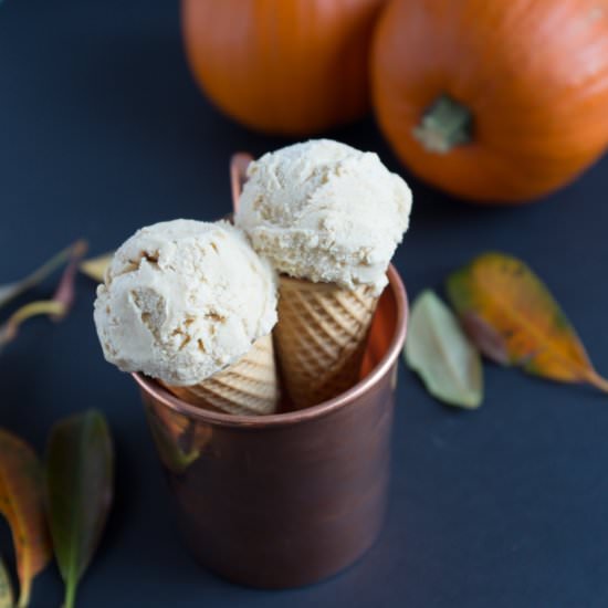 Spiced Pumpkin Ice Cream