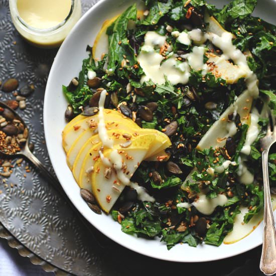 Autumn Kale Salad