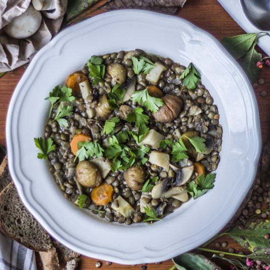 Autumn Lentil Ragout