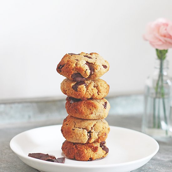 Paleo Choc Chip Cookies