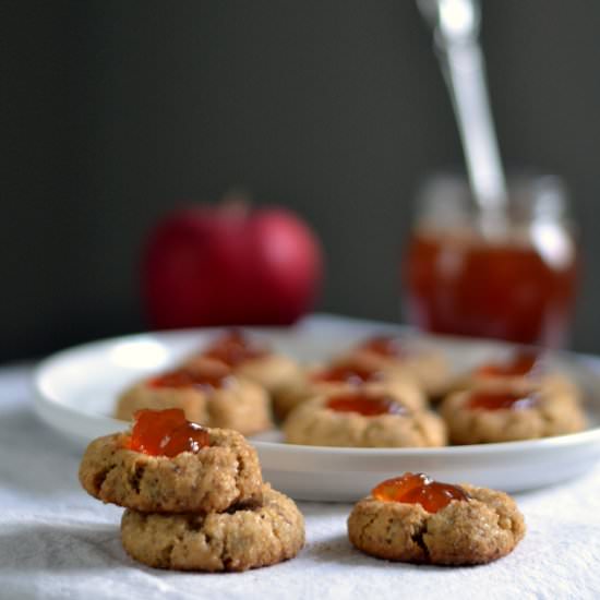 Roasted Almond Apple Cider Cookies