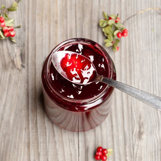 Lingonberry Jam without Pectin