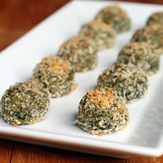 Kale and Spinach Bites