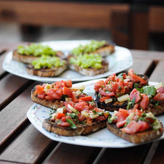 Saturday Morning Bruschetta