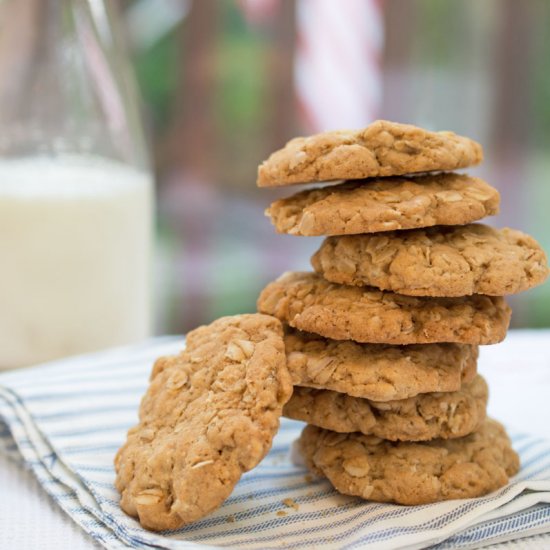 Old-Fashioned Easy Oatmeal Cookies