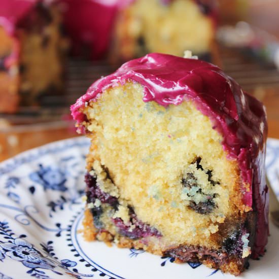 Chocolate Blueberry Cake