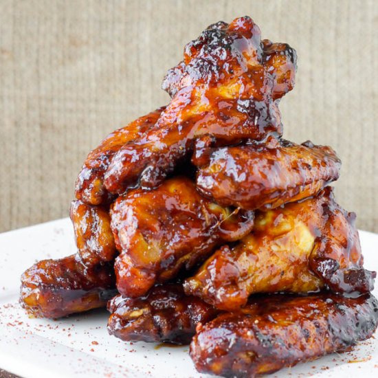 Saucy Chipotle Maple Chicken Wings