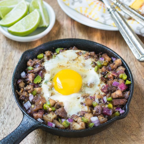 Sizzling Pork Belly Sisig