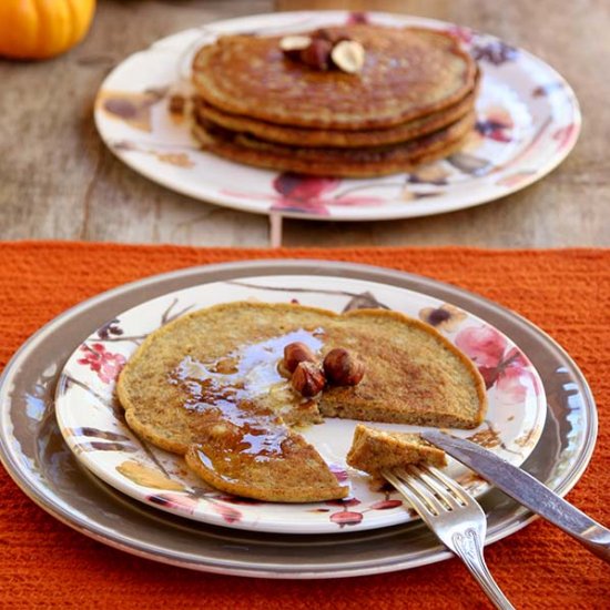 Lowcarb Pumpkin Pancakes