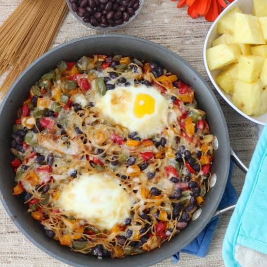 Mexican Breakfast Pasta