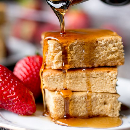 Pancake Maple Blondies