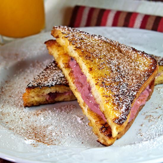 Cherry “Cheesecake” French Toast