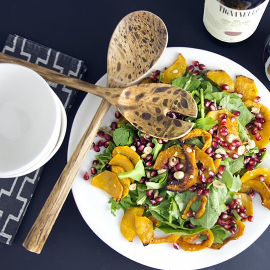 Winter Squash and Arugula Salad