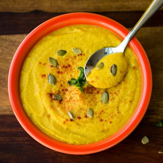 curried cauliflower soup