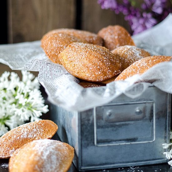 Browned Butter Madeleines