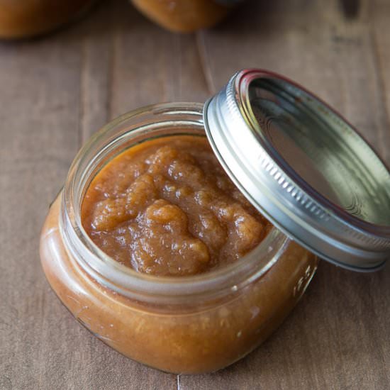 Slow cooker applesauce