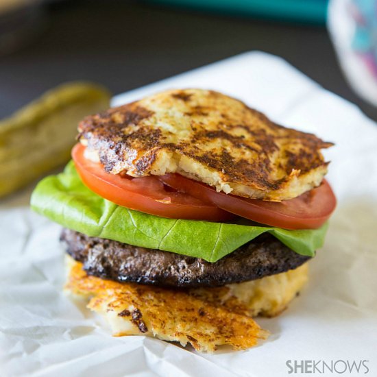 Cauliflower burger buns