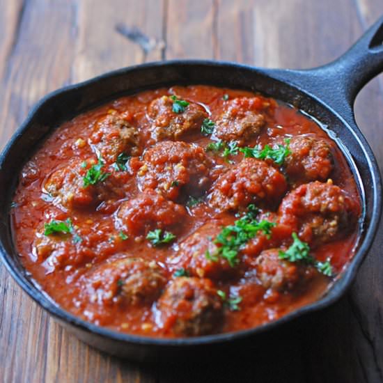 Spicy Meatballs