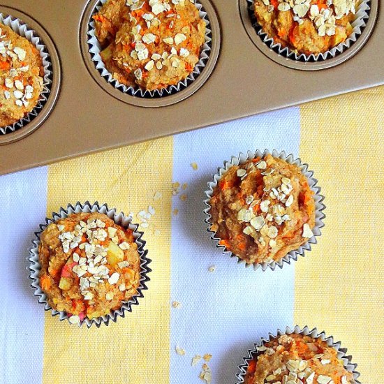 Apple Carrot Muffins