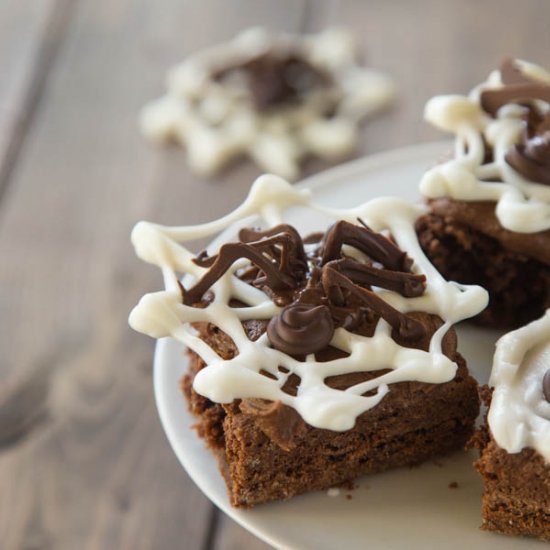 Spooky Spider Brownies