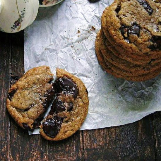 Cinnamon Chocolate Chip Cookies