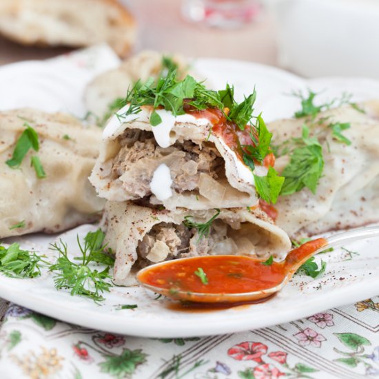 Steamed Buns Stuffed with Lamb