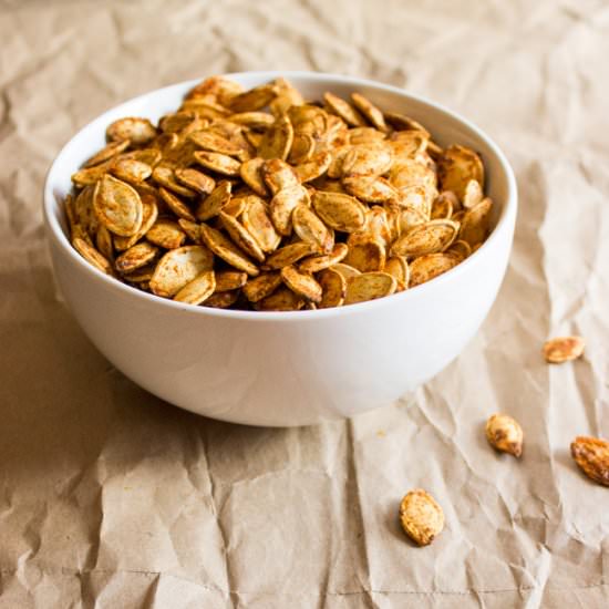 Jalapeño Roasted Pumpkin Seeds