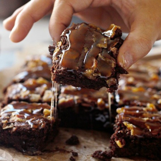 Maple Bacon Brownies