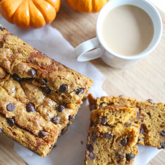 Chocolate Chip Pumpkin Bread