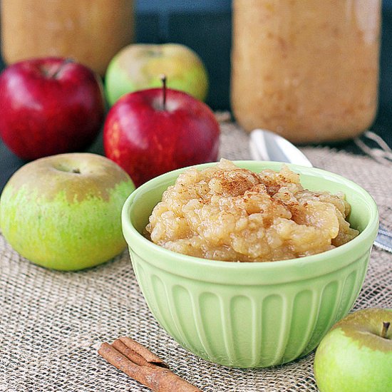 Chunky Homemade Applesauce