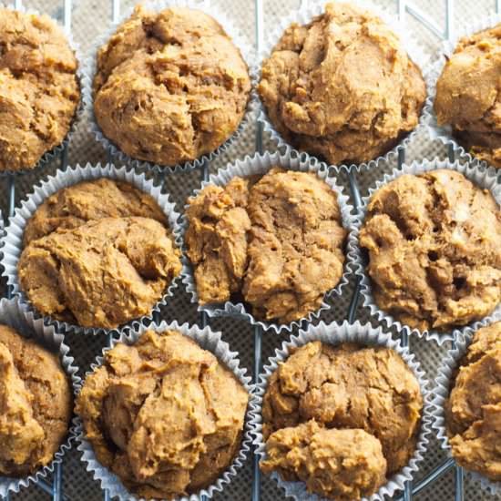 Pumpkin Banana Muffins