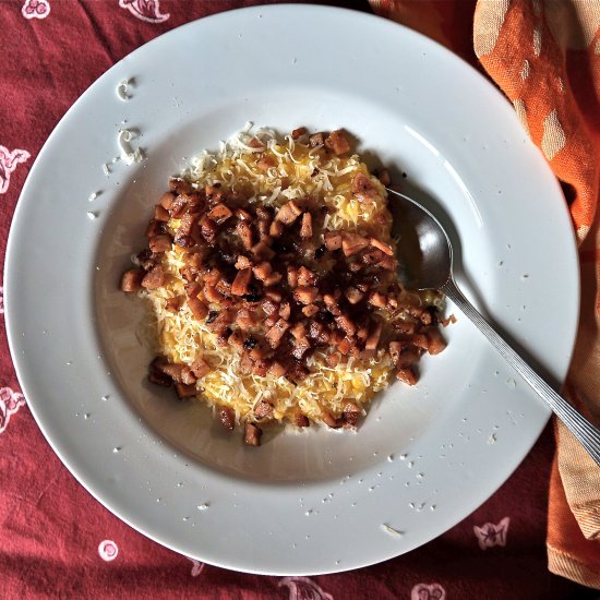 Phony Pumpkin Risotto