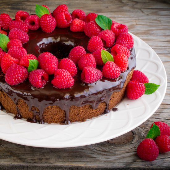 Chocolate Mocha Chiffon Cake