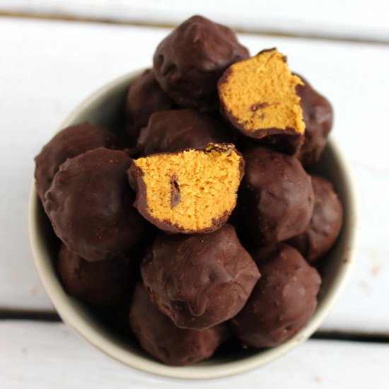 pumpkin truffles