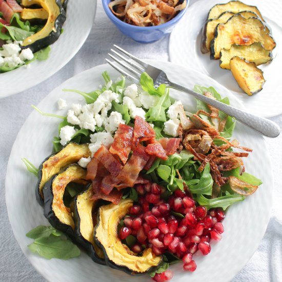 Autumn Arugula Salad