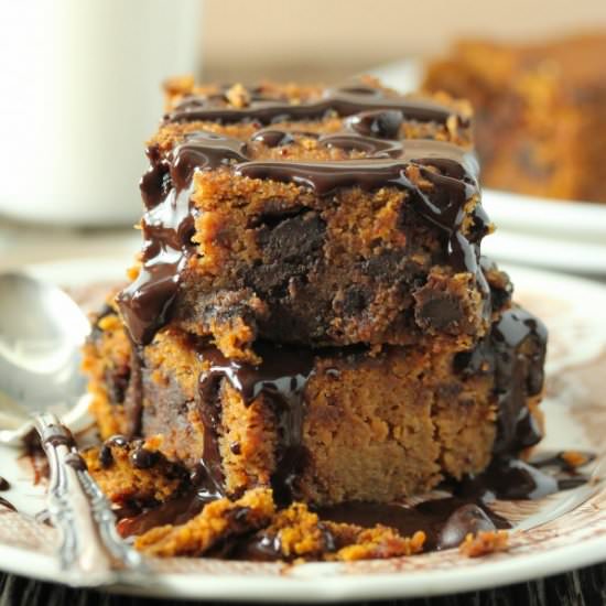 Gluten free Pumpkin chocolate cake