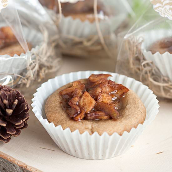 Caramel Apple Cookie Cups