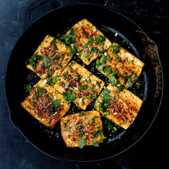 spicy tofu steaks