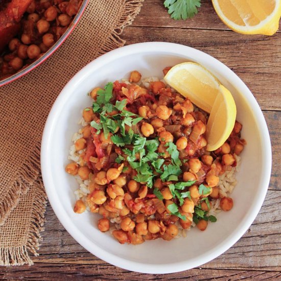 30-Minute Vegan Chana Masala