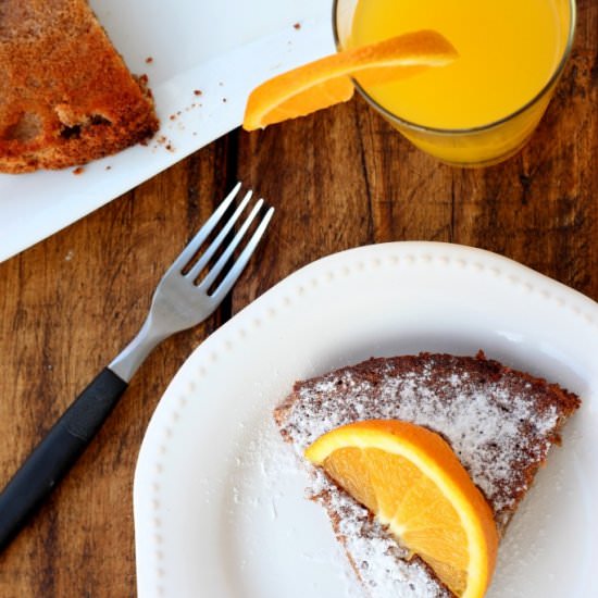 Grain-free Walnut Orange Cake