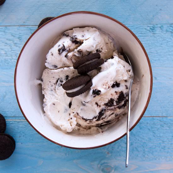 No Churn Cookies n’ Cream Ice Cream