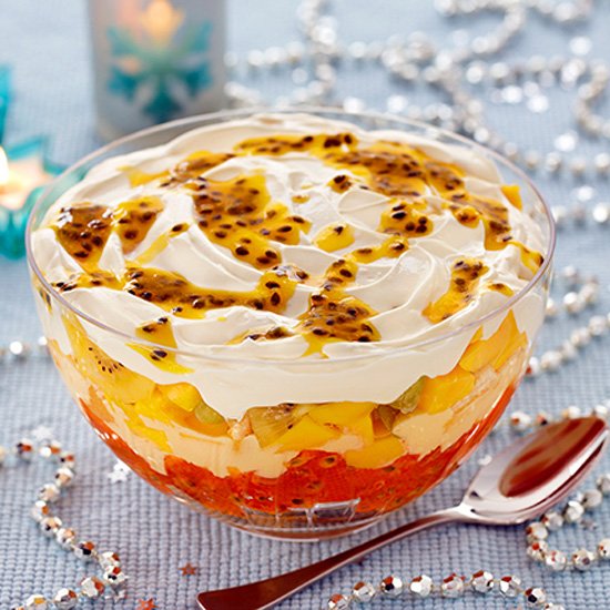 Mango and Passionfruit Trifle