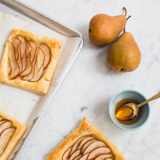 The Easiest Pear Tart