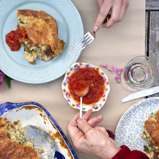 Chicken and Leek Pie