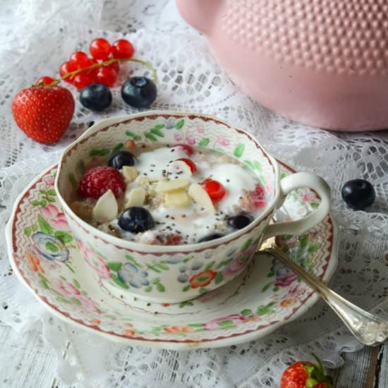 Green Tea Quinoa Porridge