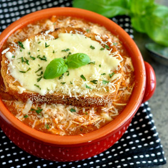 Chicken Parmesan Soup