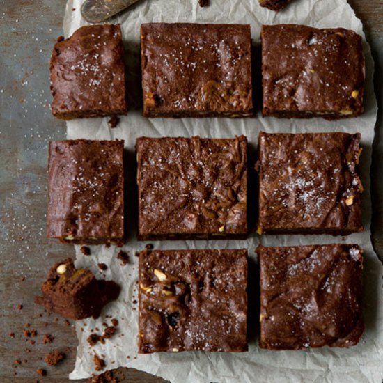 Salted Caramel Brownies