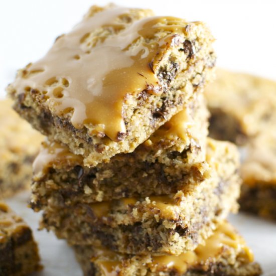 Chocolate Chip Oatmeal Blondies